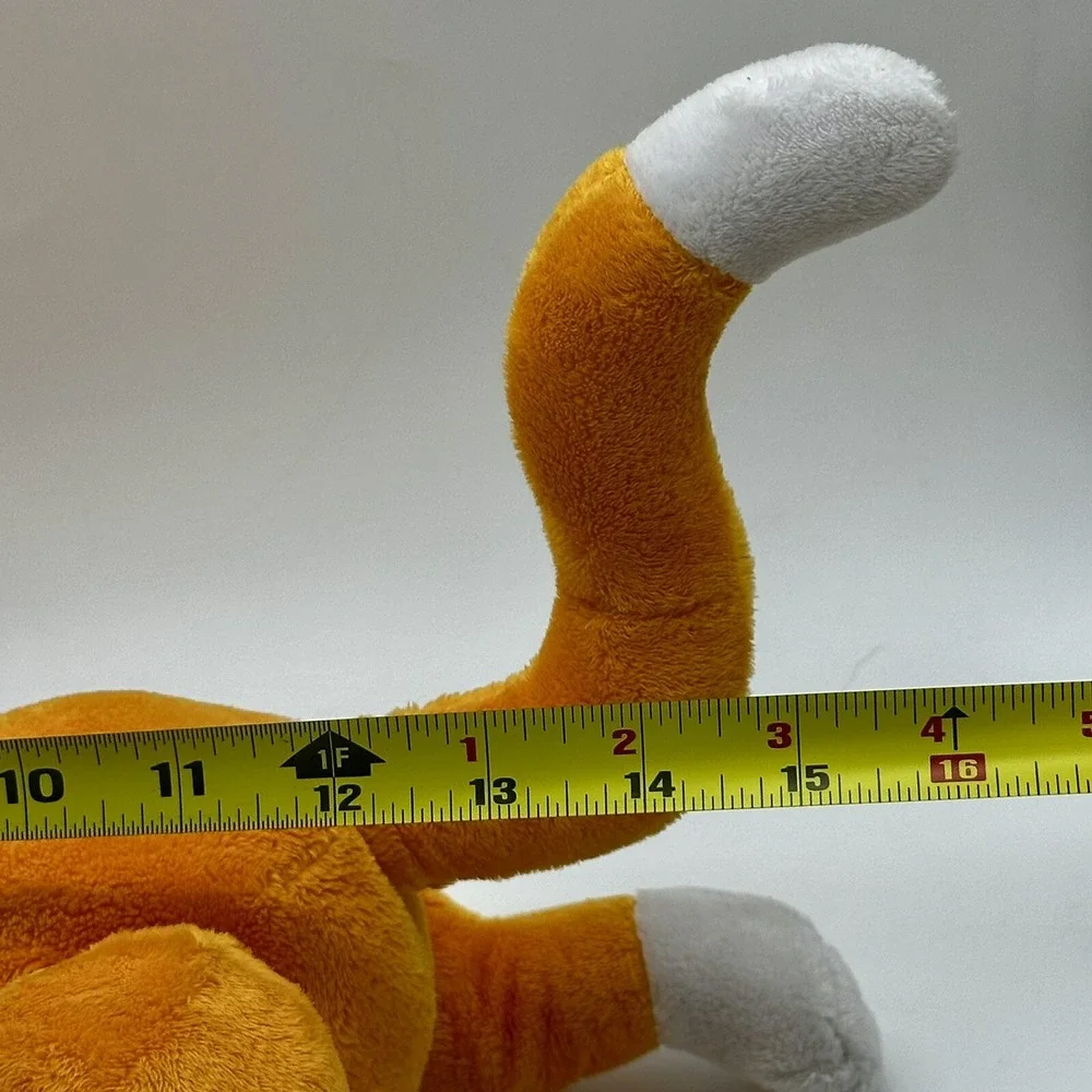 Disney Store Sox Orange Cat Buzz Lightyear Plush Stuffed Poseable Soft Toy Pixar